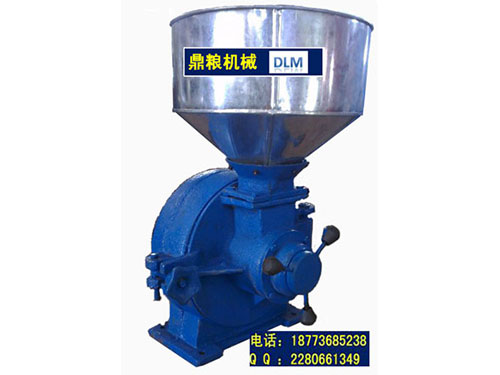 30型磨片式粉碎機(jī)、磨粉機(jī)磨粉機(jī)，磨片式，產(chǎn)量達(dá)1000公斤時(shí),粗細(xì)可調(diào)